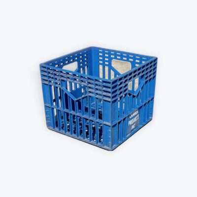 Milk Crate - Plastic 13" x 13" x 11" (Food Grade)