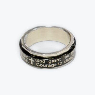 Ring with Bible Verse (Sizes 7 - 14)
