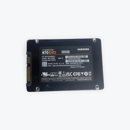 Hard Drive - Samsung MZ-77E500 870 EVO SATA SSD - 500 GB