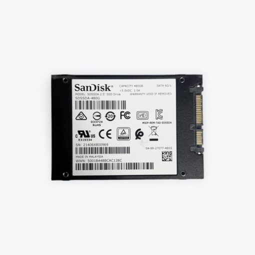 Hard Drive - SanDisk SDSSDA SATA SSD - 480GB