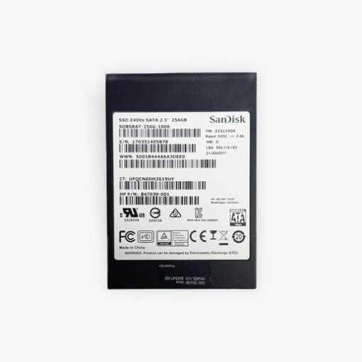 Hard Drive - SanDisk Z400s SATA SSD - 256 GB