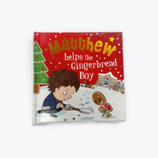 Matthew helps the Gingerbread Boy Christmas Book